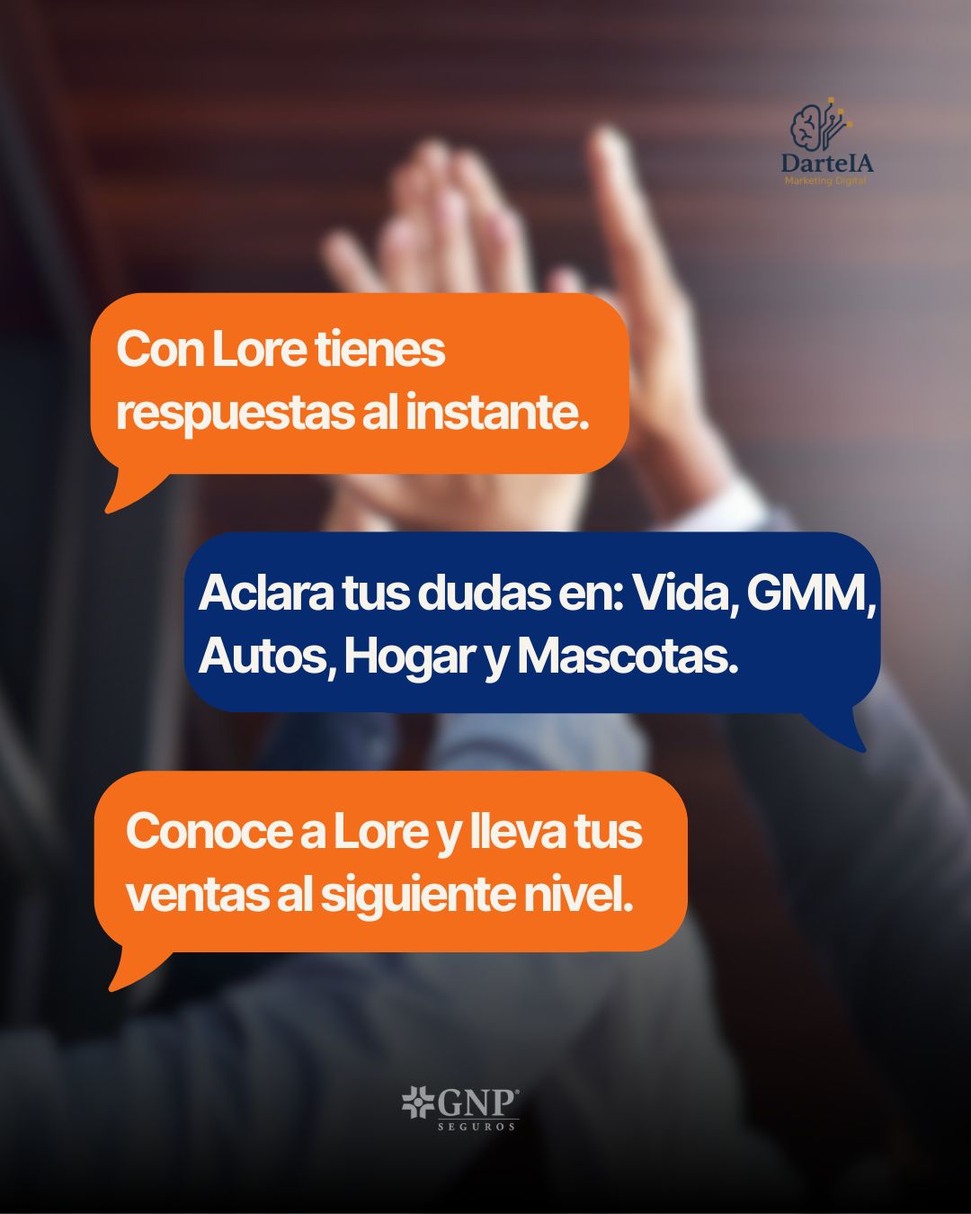 Lore, de DarteIA. Respuestas al instante.