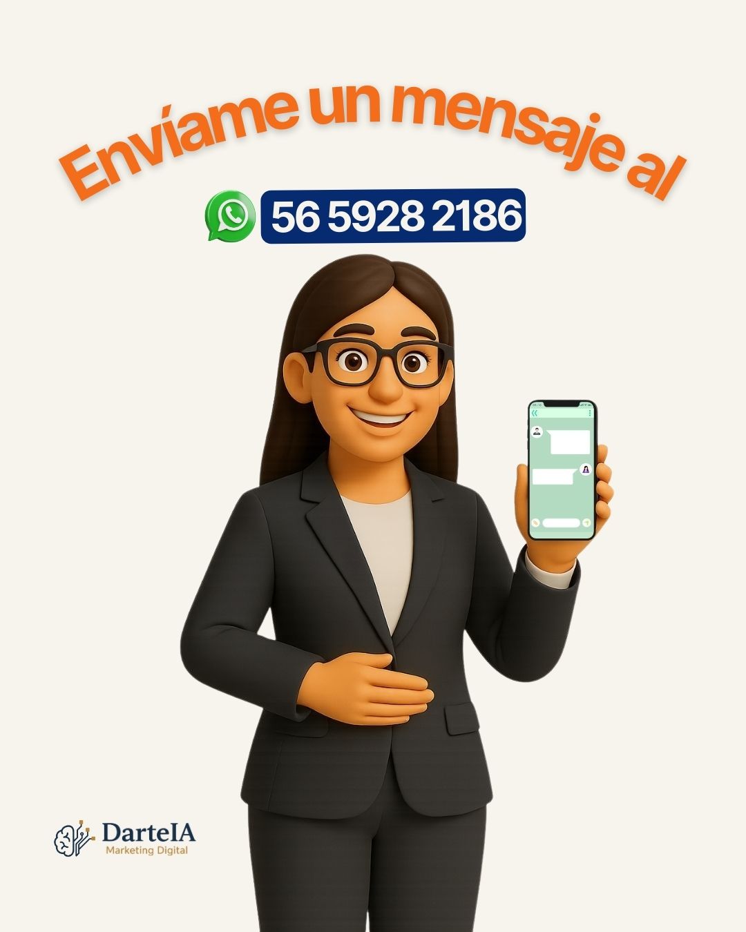 Escríbele a Lore al 5659282186.
